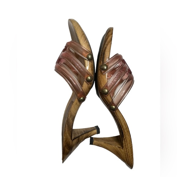 FENDI Pre-owned Mules & Clogs In Pink shoes size 38 - Picture 3 of 16